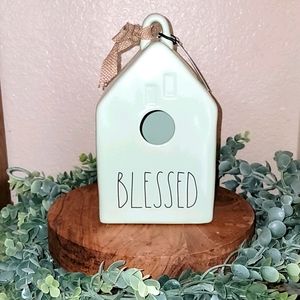 Rae Dunn Blessed birdhouse